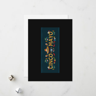 Happy Cinco de May Greeting Card Feiertagskarte