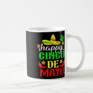 Happy Cinco De Mayo Fiesta Mexikanisches Party 5 D Kaffeetasse