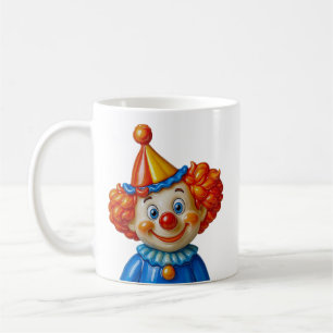 Happy Circus Clown Kaffeetasse