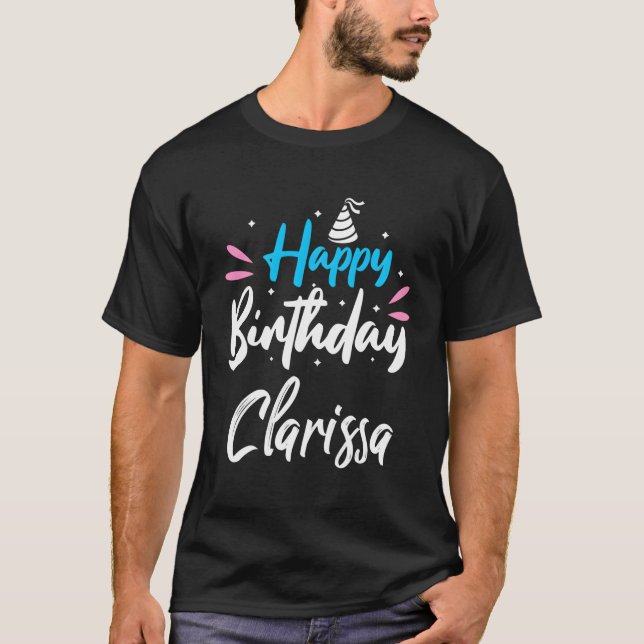 Happy Clarissa T-Shirt (Vorderseite)