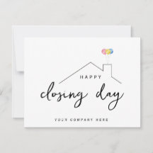 Happy Closing Day Real Anwesen Balloons
