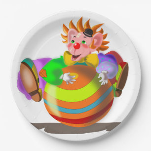 Happy Clown Paper Teller - Benutzerdefinierte Farb