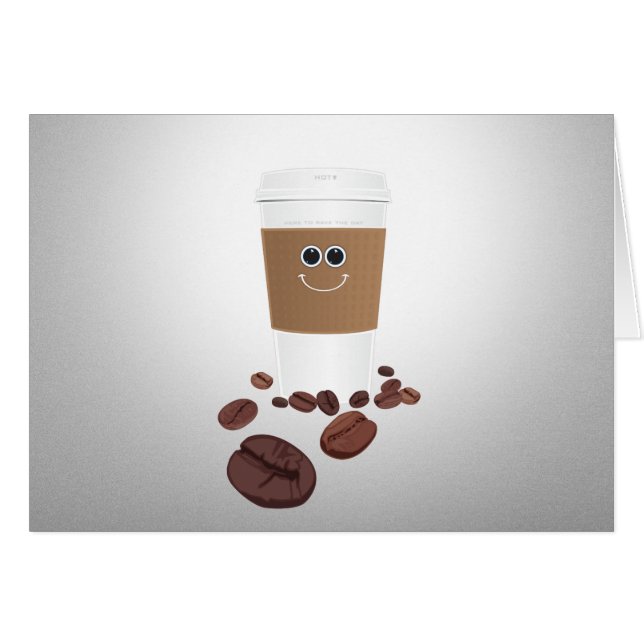 Happy Coffee (Vorderseite (Horizontal))