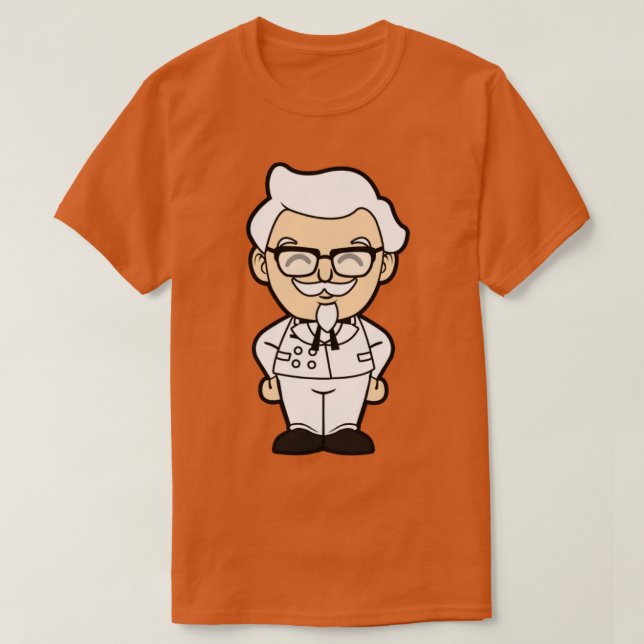 Happy Colonel Sanders T-Shirt (Design vorne)