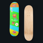 Happy Colorful Skateboard<br><div class="desc">Machen Sie dieses glückliche farbenfrohe Skateboard zu Ihrem eigenen, indem Sie Ihren Text hinzufügen. Um auf erweiterte Bearbeitungstools zuzugreifen, gehen Sie bitte zu "Personalisieren Sie diese Vorlage" und klicken Sie auf "Details", scrollen Sie nach unten und drücken Sie den Link "Klicken Sie auf, um die Vorlage anzupassen". Ideal für alle...</div>