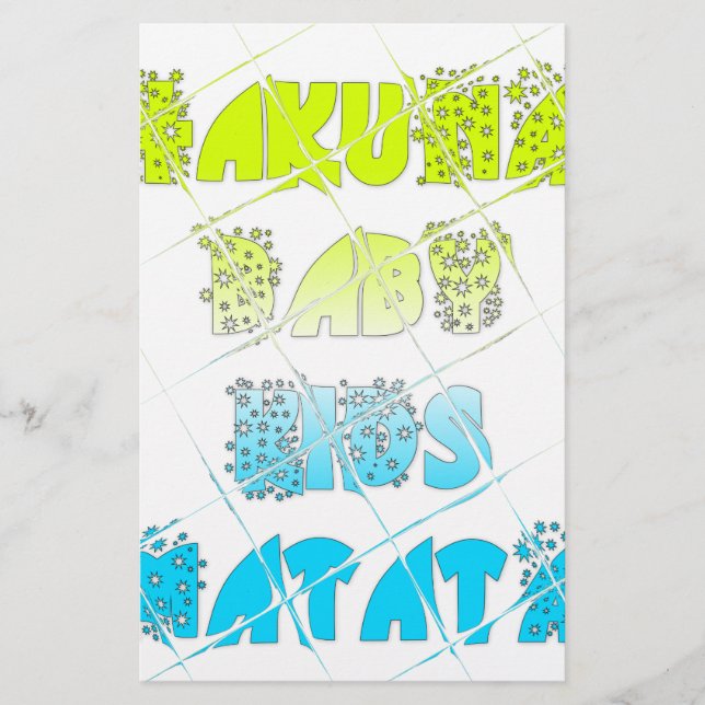 Happy Colors Hakuna Matata Hakunamatata Geschenk S (Vorderseite)