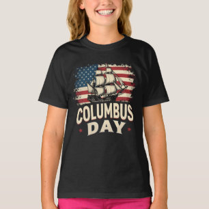 Happy Columbus Day of Exploration and Reflection T-Shirt