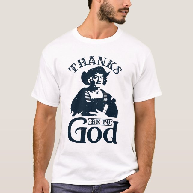 Happy Columbus Day - USA Christopher Columbus 1492 T-Shirt (Vorderseite)
