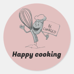 Happy Cooking Sticker