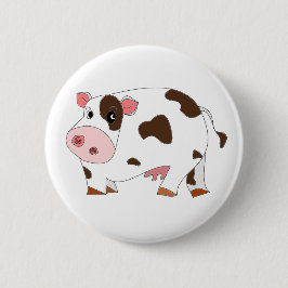 Happy Cow Buttom Button