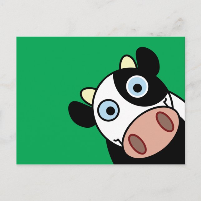 Happy Cow Postkarte (Vorderseite)