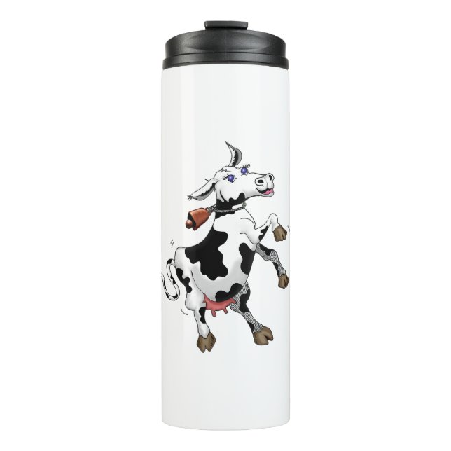 Happy Cow Thermosbecher (Vorderseite)