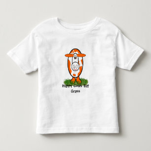 Happy Cows Eat Grass - - maßgeschneidert - individ Kleinkind T-shirt