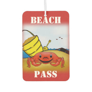 Happy Crab Air Freshener Autolufterfrischer