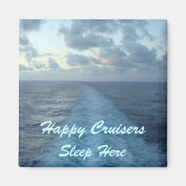 Happy Cruisers Door Marker Magnet (Vorne)