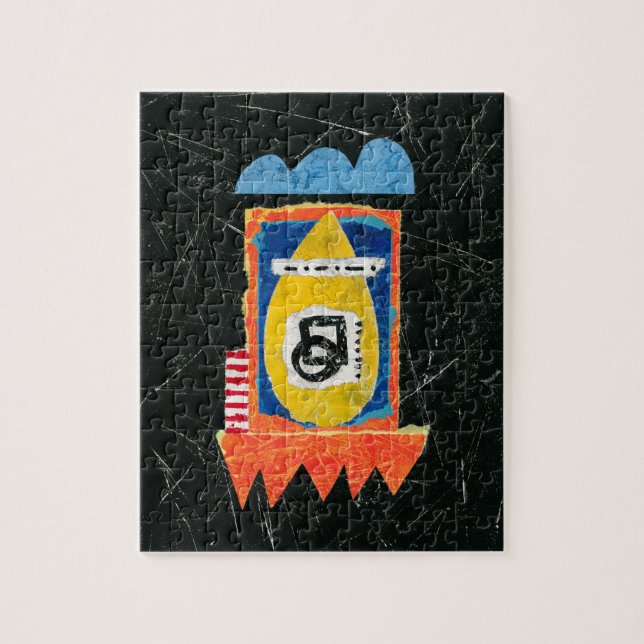 Happy Cry Jigsaw Puzzle - Abstrakte Kunst (Vertikal)