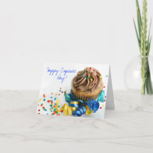 Happy Cupcake Day Geburtstagskarte Karte