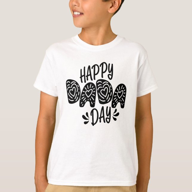 Happy Dada Day Happy Vatertag | SHIRT (Vorderseite)