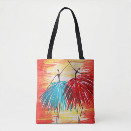 Happy Dance All-Over-Print Schulter-Tasche Tasche