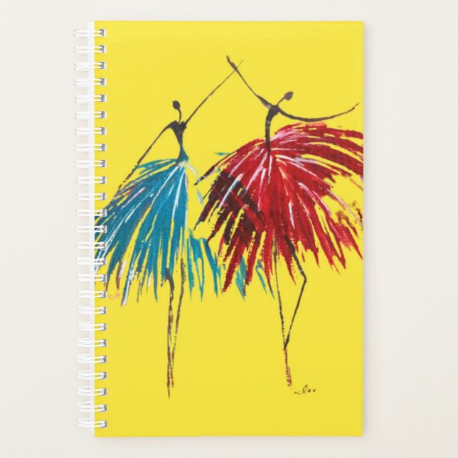 Happy Dance - Spiralplaner Planer (Vorderseite)