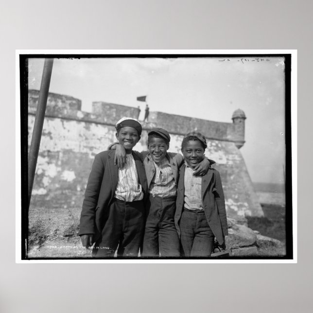 Happy Day African American Children c1902 Poster (Vorne)