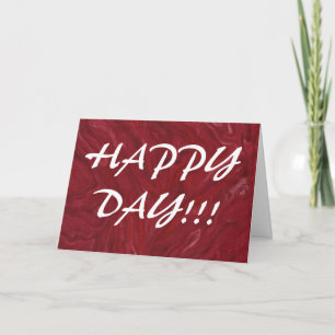Happy Day Card Karte