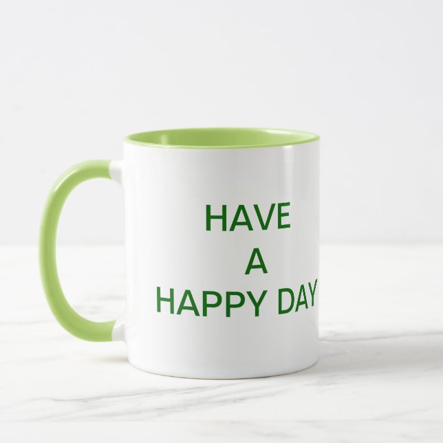 HAPPY DAY KAFFEE TASSE (Links)