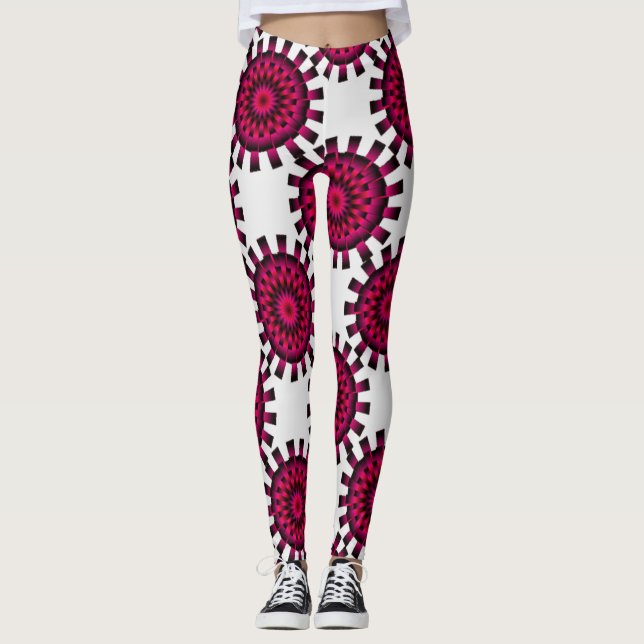Happy Day Mandala Leggings (Vorderseite)