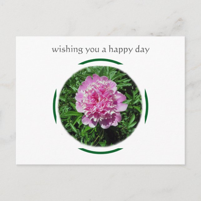 Happy Day Postcard Postkarte (Vorderseite)