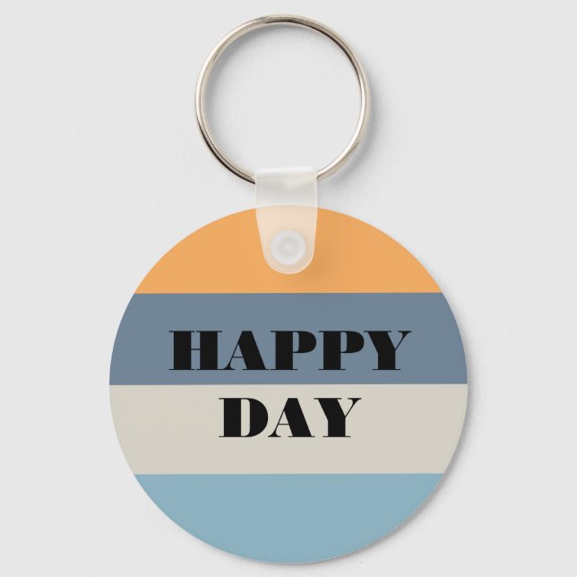 Happy Day Schlüsselanhänger (Vorderseite)