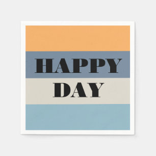 Happy Day Serviette