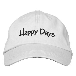Happy Days Hat Bestickte Baseballkappe