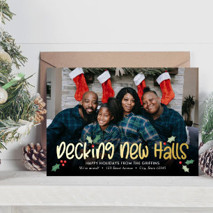 Happy Decking FOIL Holiday Moving Ankündigung