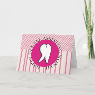 Happy Dental Assistant Month Card Dankeskarte
