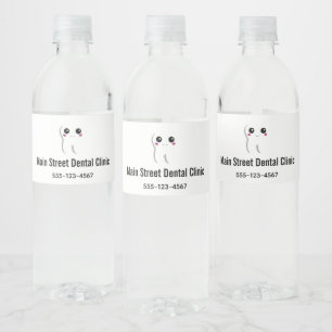 Happy Dental Tooth Lächeln Wasserflasche