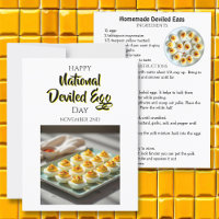 Happy Deviled Egg Day | 2. November