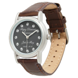 Happy Diamond Jubiläumsschau Armbanduhr