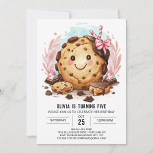 Happy Digital Elegancookies Geburtstag Einladung