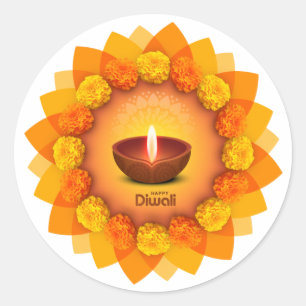 Happy Diwali Aufkleber