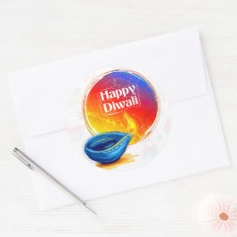 Happy Diwali Aufkleber