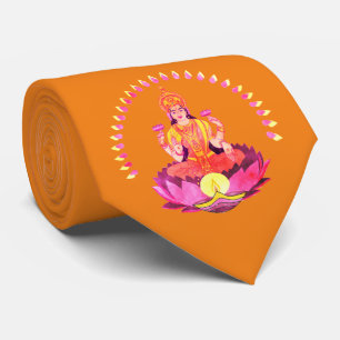 Happy Diwali - Deepalavi Lakshmi Goddess 1 Krawatte