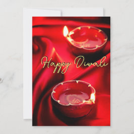 Happy Diwali Ferienkarte Feiertagskarte
