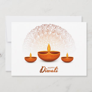 Happy Diwali Ferienkarte Feiertagskarte