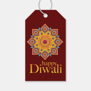Happy Diwali Festival des Lichts Tag Geschenkanhänger