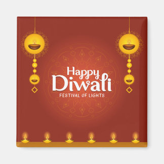 Happy Diwali Magnet