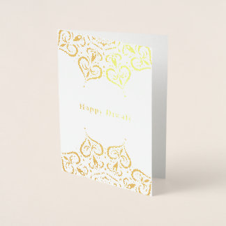 Happy Diwali Mandala - Foil Card Folienkarte