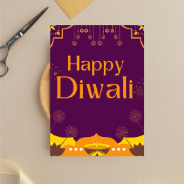 Happy Diwali Party Sockelschild
