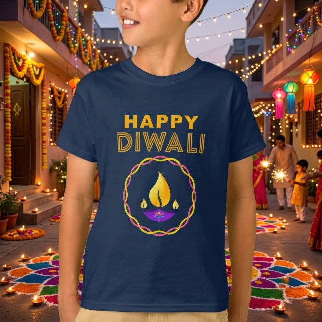Happy Diwali T-Shirt (Von Creator hochgeladen)