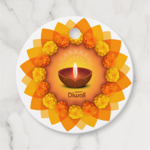 Happy Diwali Tag Geschenkanhänger