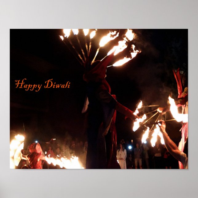 Happy Diwali Value Poster Paper (Matte) (Vorne)